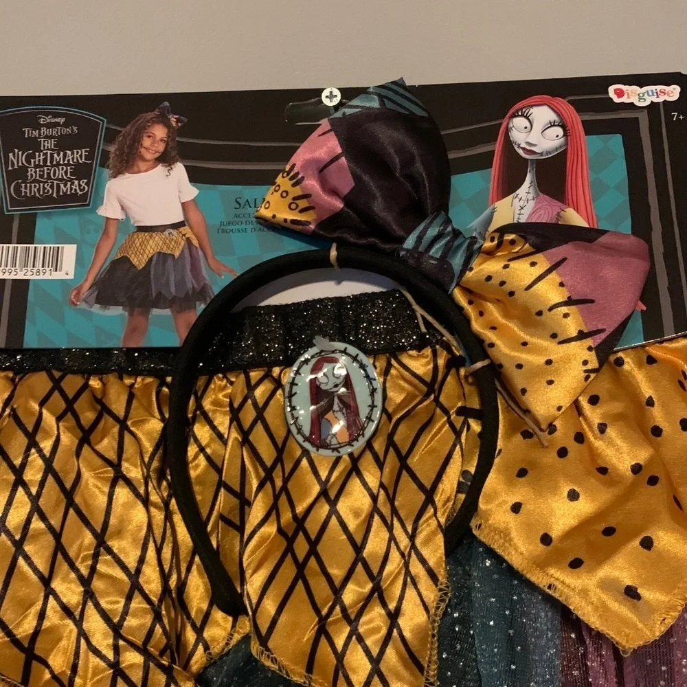 NWT. DISNEY Nightmare Before Christmas Sally Tutu & Headband Set